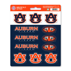 Auburn Tigers 12 Count Mini Decal Sticker Pack