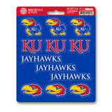 Kansas Jayhawks 12 Count Mini Decal Sticker Pack