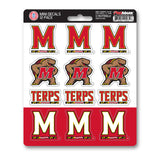 Maryland Terrapins 12 Count Mini Decal Sticker Pack