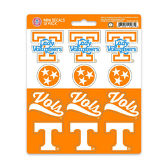 Tennessee Volunteers 12 Count Mini Decal Sticker Pack