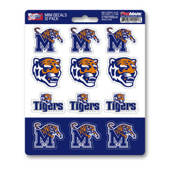 Memphis Tigers 12 Count Mini Decal Sticker Pack