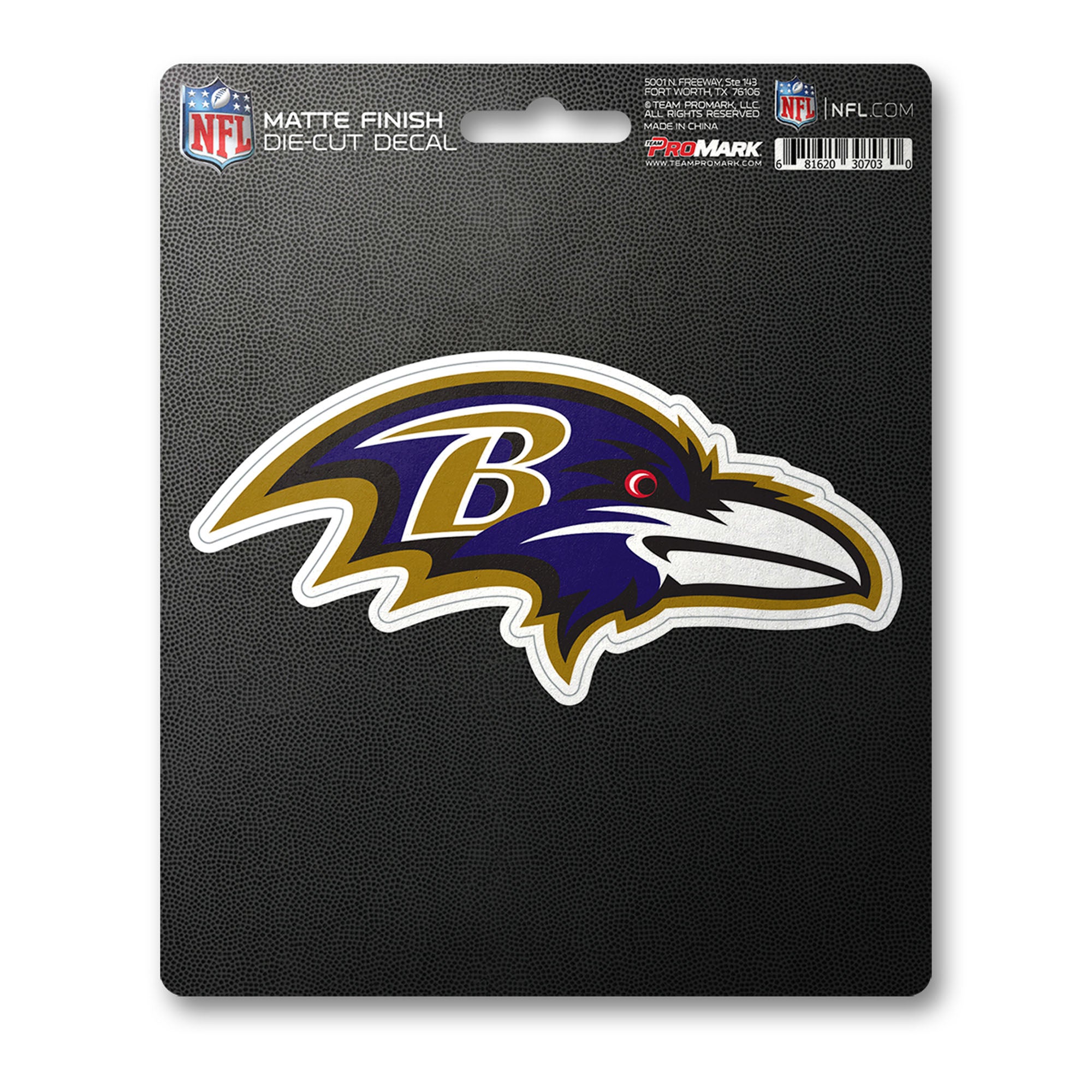 Baltimore Ravens Matte Decal Sticker