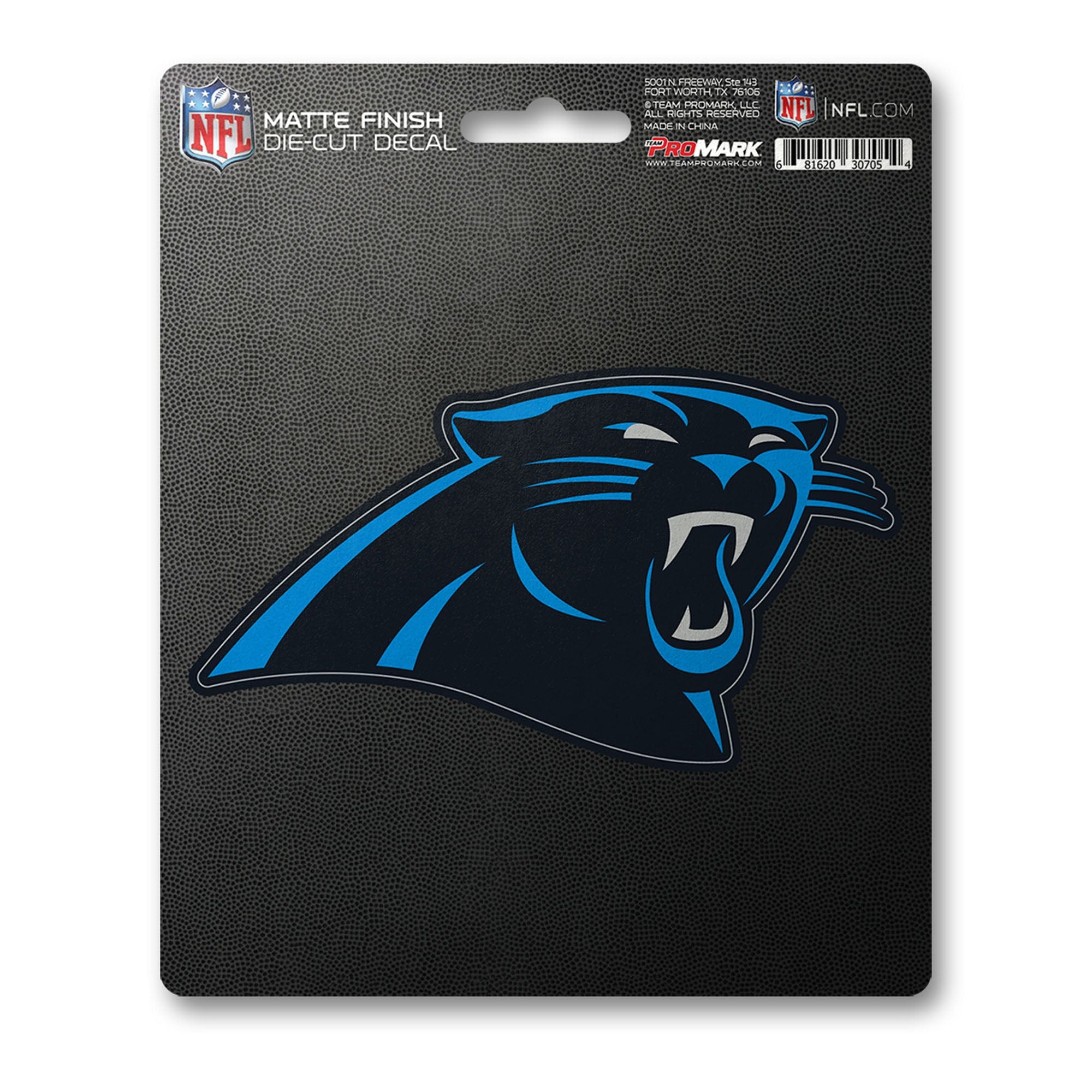 Carolina Panthers Matte Decal Sticker - Carolina Panthers