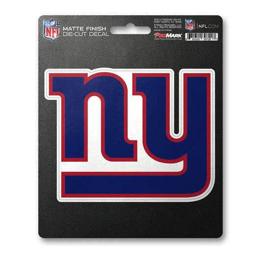 New York Giants Matte Decal Sticker