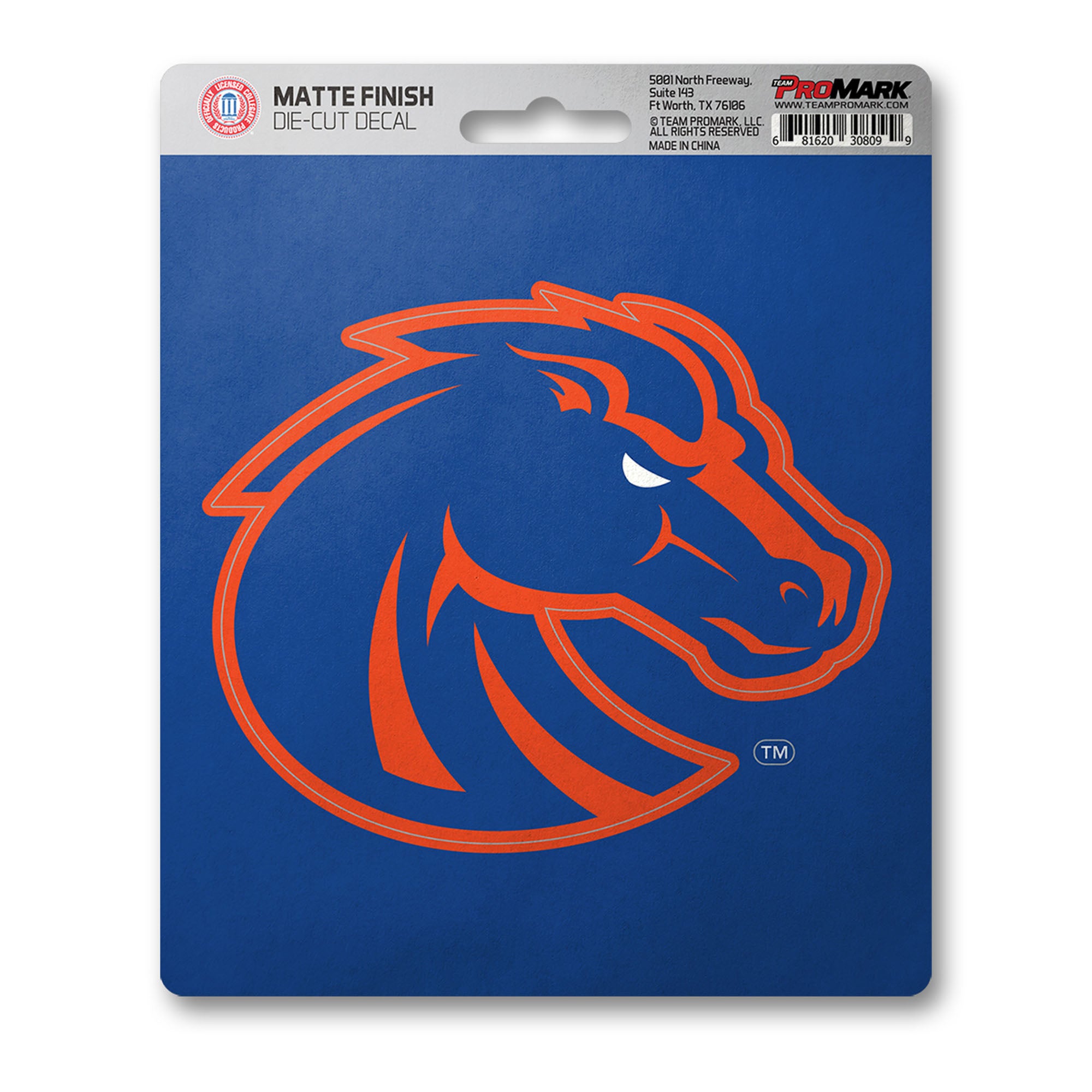 Boise State Broncos Matte Decal Sticker