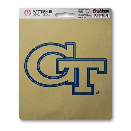 Georgia Tech Yellow Jackets Matte Decal Sticker