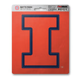 Illinois Illini Matte Decal Sticker