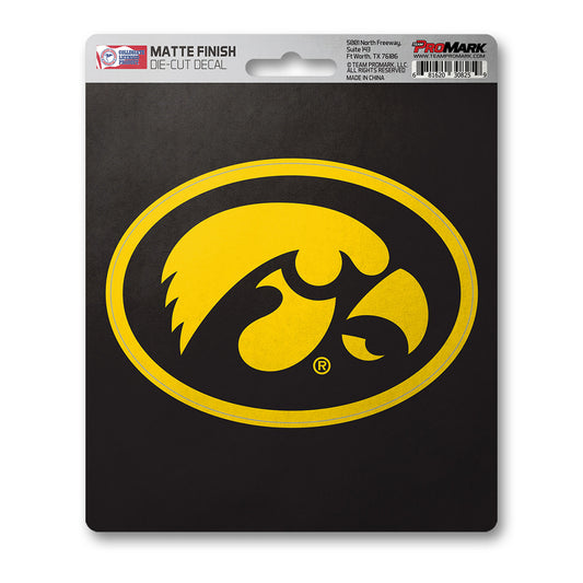 Iowa Hawkeyes Matte Decal Sticker