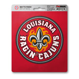 Louisiana-Lafayette Ragin' Cajuns Matte Decal Sticker