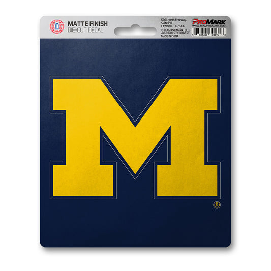 Michigan Wolverines Matte Decal Sticker