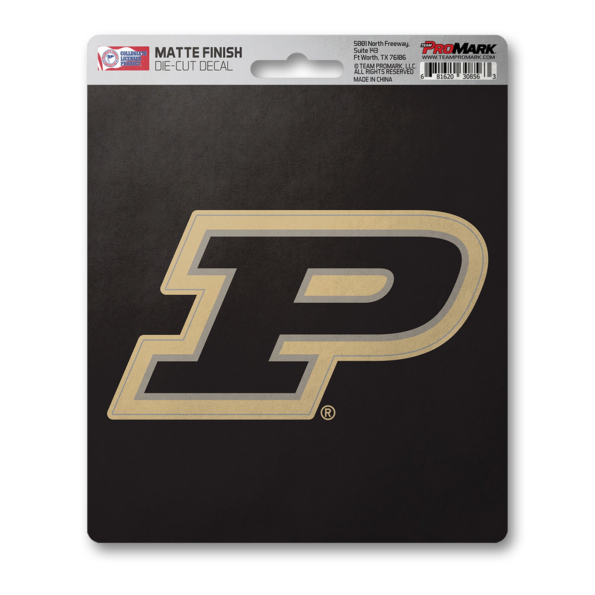 Purdue Boilermakers Matte Decal Sticker