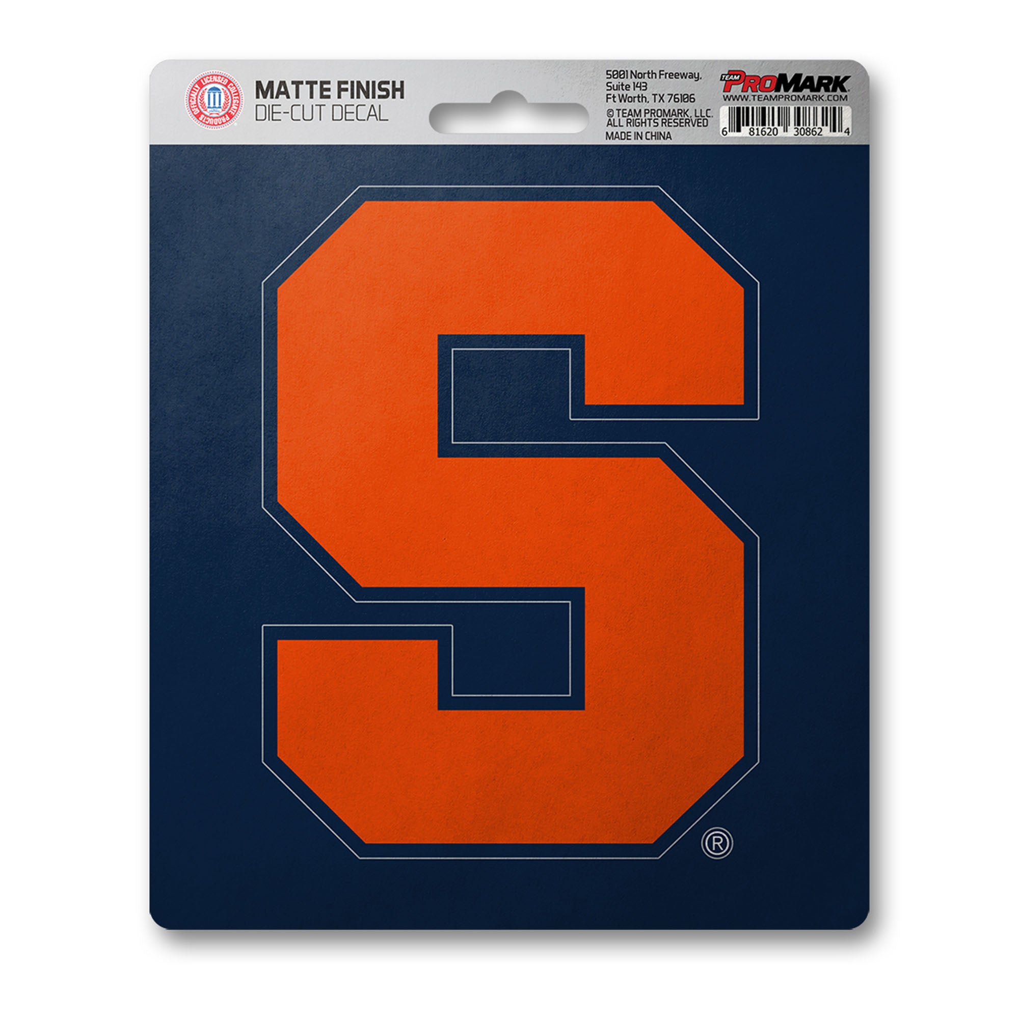 Syracuse Orange Matte Decal Sticker