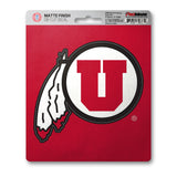 Utah Utes Matte Decal Sticker