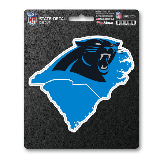 Carolina Panthers Team State Shape Decal Sticker - Carolina Panthers