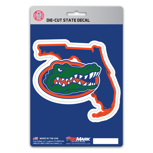 Florida Gators Team State Shape Decal Sticker