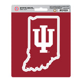 Indiana Hooisers Team State Shape Decal Sticker