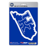 Kentucky Wildcats Team State Shape Decal Sticker