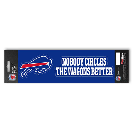 Buffalo Bills 2 Piece Team Slogan Decal Sticker Set - Buffalo Bills