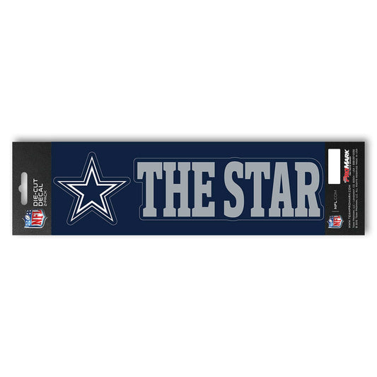 Dallas Cowboys 2 Piece Team Slogan Decal Sticker Set