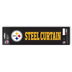 Pittsburgh Steelers 2 Piece Team Slogan Decal Sticker Set