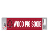 Arkansas Razorbacks 2 Piece Team Slogan Decal Sticker Set