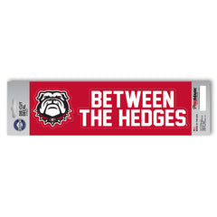 Georgia Bulldogs 2 Piece Team Slogan Decal Sticker Set