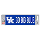 Kentucky Wildcats 2 Piece Team Slogan Decal Sticker Set