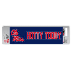 Ole Miss Rebels 2 Piece Team Slogan Decal Sticker Set - Ole Miss