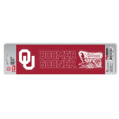 Oklahoma Sooners 2 Piece Team Slogan Decal Sticker Set - Oklahoma