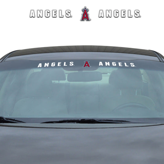 Los Angeles Angels Sun Stripe Windshield Decal 3.25 in. x 34 in.