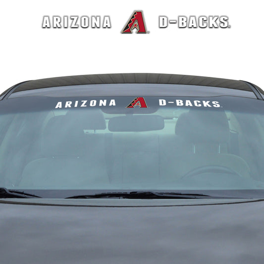 Arizona Diamondbacks Sun Stripe Windshield Decal 3.25 in. x 34 in.