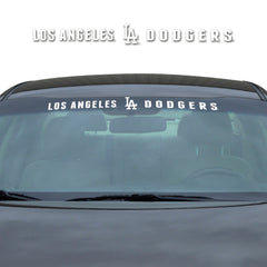 Los Angeles Dodgers Sun Stripe Windshield Decal 3.25 in. x 34 in.