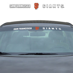 San Francisco Giants Sun Stripe Windshield Decal 3.25 in. x 34 in.