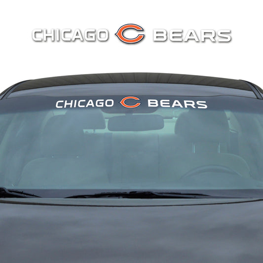 Chicago Bears Sun Stripe Windshield Decal 3.25 in. x 34 in.