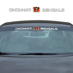 Cincinnati Bengals Sun Stripe Windshield Decal 3.25 in. x 34 in. - Cincinnati Bengals