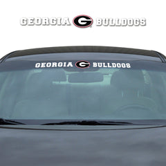 Georgia Bulldogs Sun Stripe Windshield Decal 3.25 in. x 34 in.