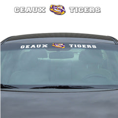 LSU Tigers Sun Stripe Windshield Decal 3.25 in. x 34 in.