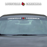 Louisville Cardinals Sun Stripe Windshield Decal 3.25 in. x 34 in.