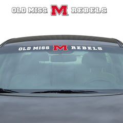 Ole Miss Rebels Sun Stripe Windshield Decal 3.25 in. x 34 in.