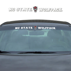 NC State Wolfpack Sun Stripe Windshield Decal 3.25 in. x 34 in.