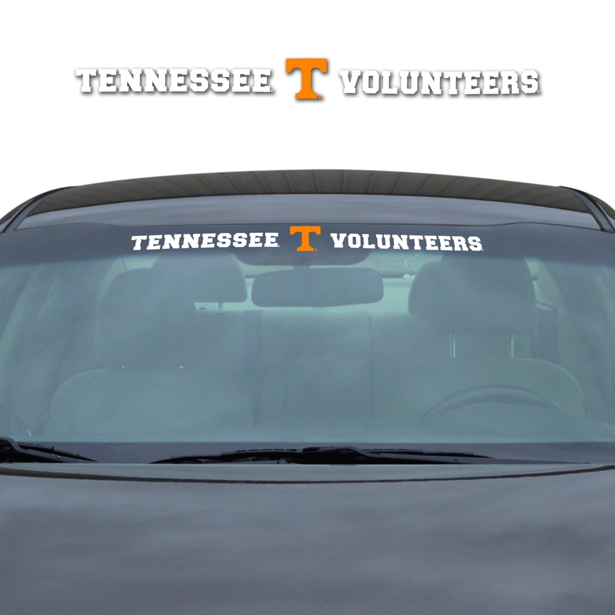 Tennessee Volunteers Sun Stripe Windshield Decal 3.25 in. x 34 in.