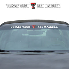 Texas Tech Red Raiders Sun Stripe Windshield Decal 3.25 in. x 34 in.