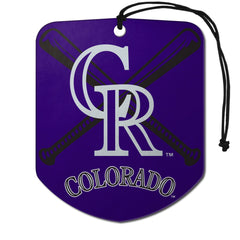 Colorado Rockies 2 Pack Air Freshener - Colorado Rockies