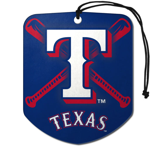 Texas Rangers 2 Pack Air Freshener - Texas Rangers