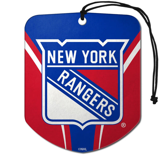 New York Rangers 2 Pack Air Freshener - New York Rangers