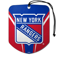 New York Rangers 2 Pack Air Freshener - New York Rangers