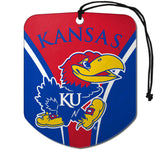 Kansas Jayhawks 2 Pack Air Freshener