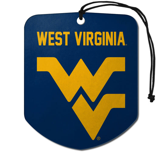 West Virginia Mountaineers 2 Pack Air Freshener