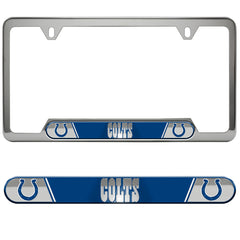 Indianapolis Colts Embossed License Plate Frame, 6.25in x 12.25in