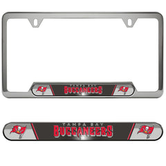 Tampa Bay Buccaneers Embossed License Plate Frame, 6.25in x 12.25in